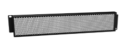 CAYMON BSG02H Ażurowy panel ochronny 19” z perforacją sześciokątną, 2HE